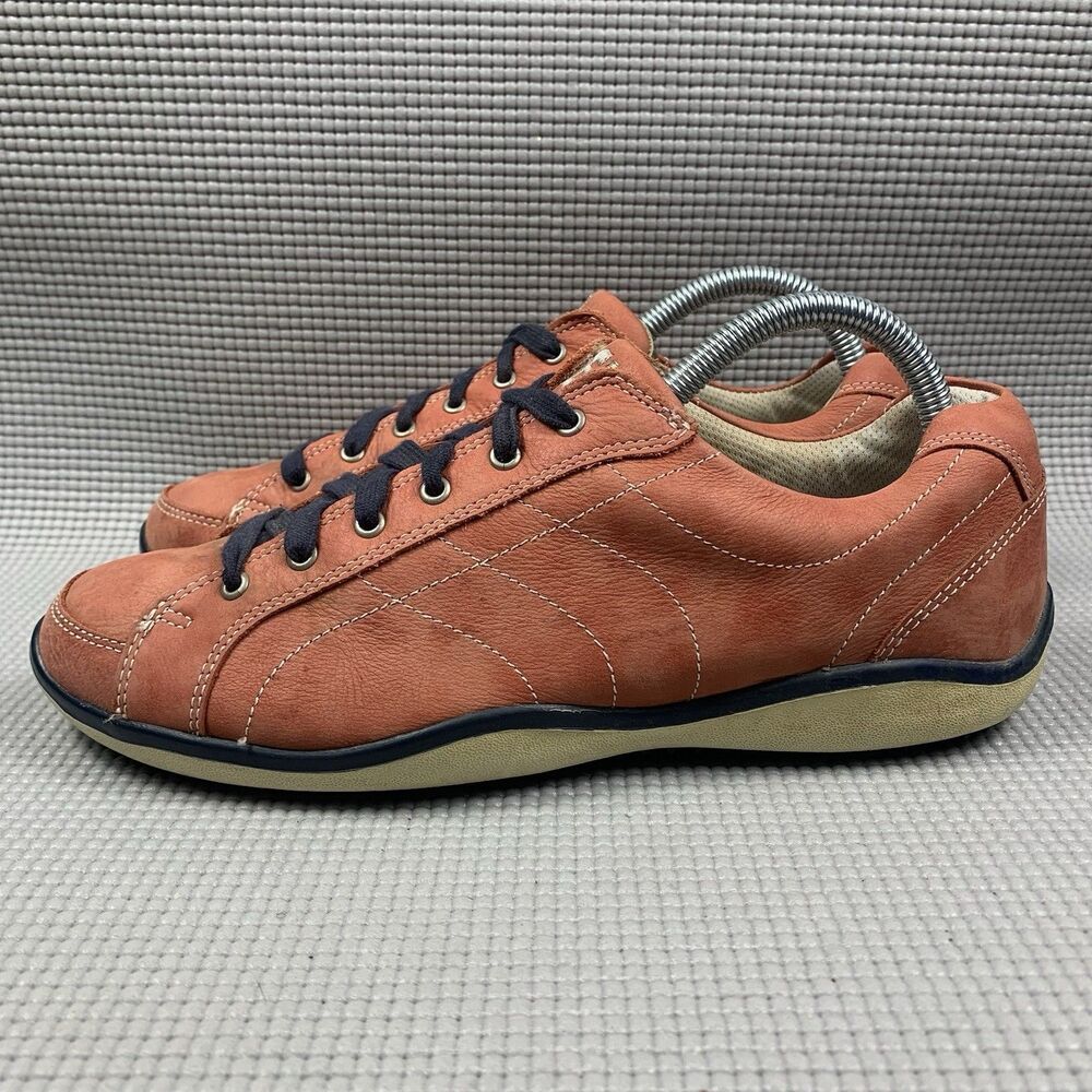 FootJoy LoPro Womens Red Leather Lace Up Comfort 97253 Golf Shoes Size 8.5 M